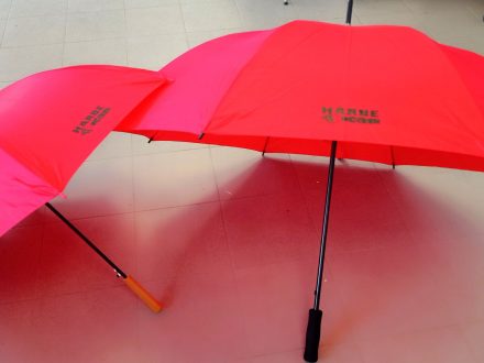 PIXEL reklama - deštníky se sítotiskovým potiskem