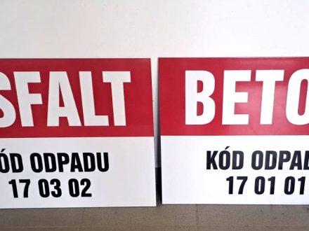 PIXEL reklama - cedule s polepem - bondová deska a řezané samolepky