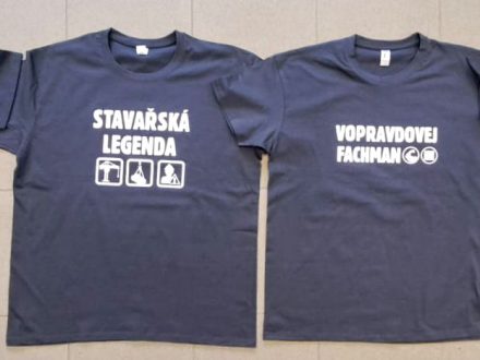 PIXEL reklama - reklamní trička ATOS - sítotisk