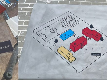 PIXEL reklama - 3D samolepky - možné využít na polepy orientačních systémů (podklady dodala firma Sinka)
