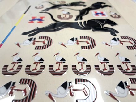 PIXEL reklama - 3D samolepky