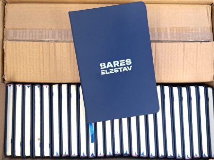 PIXEL reklama - diáře s potiskem - Bares elestav