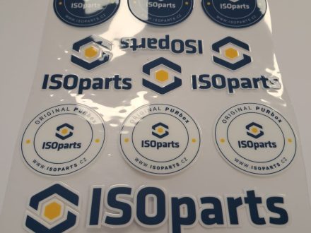 PIXEL reklama - 3D samolepky