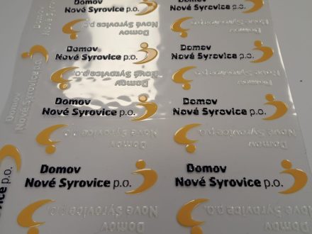 PIXEL reklama - 3D samolepky