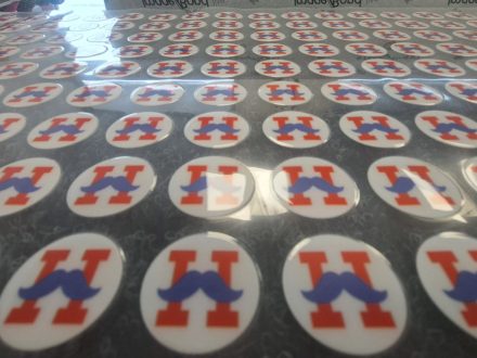 PIXEL reklama - 3D samolepky