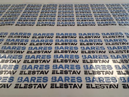 PIXEL reklama - 3D samolepky