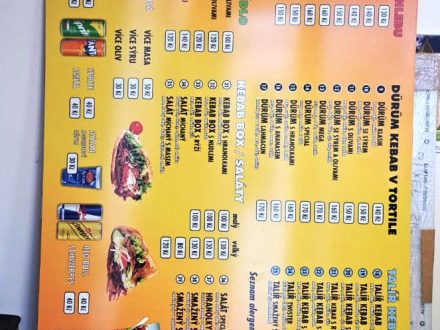 PIXEL reklama - bondová deska s polepem - tištěná samolepka s laminací - Kebab Humpolec