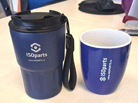 PIXEL reklama - reklamní hrnky s potiskem - ISOparts