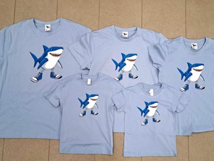 PIXEL reklama - trička s nažehlováky - trasfer