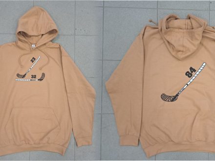 PIXEL reklama - mikina s nažehlováky - trasfer