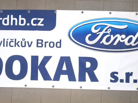 PIXEL reklama - banner s oky po obvodu - Dokar